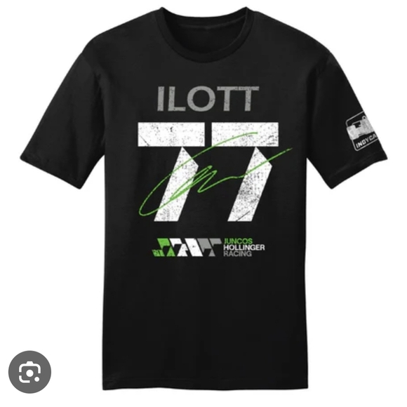 Juncos Hollinger Callum Ilott #77 Team Tee XL NWT - Picture 1 of 2